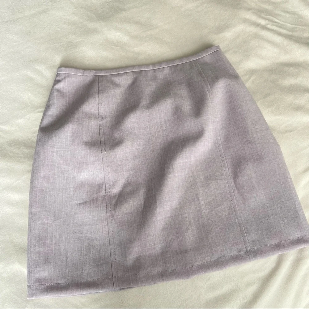 TERRA NOSTRA Lilac Midi Skirt -Size 6 - Picture 6 of 13